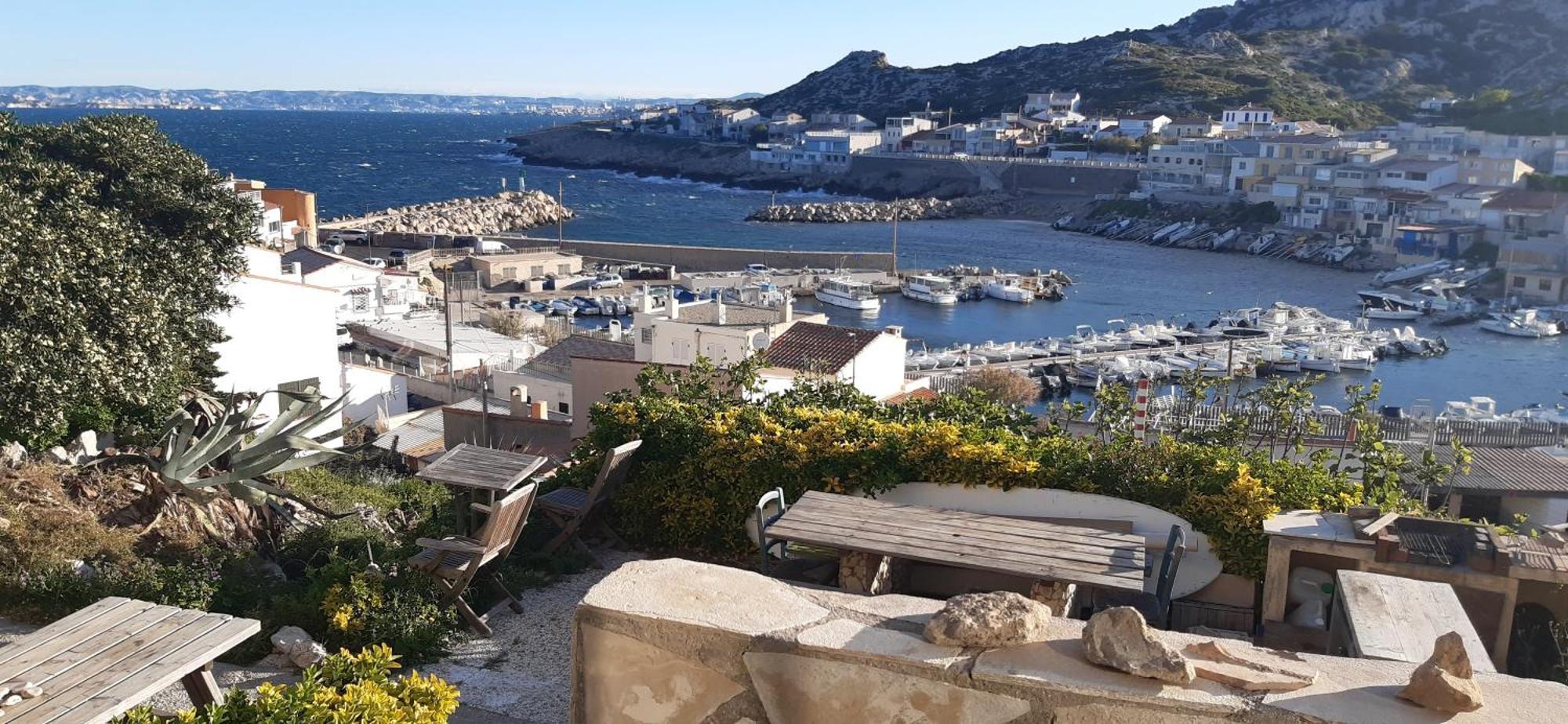 Cabanon Vue Mer Et Calanques Les Goudes Marseille Kültér fotó