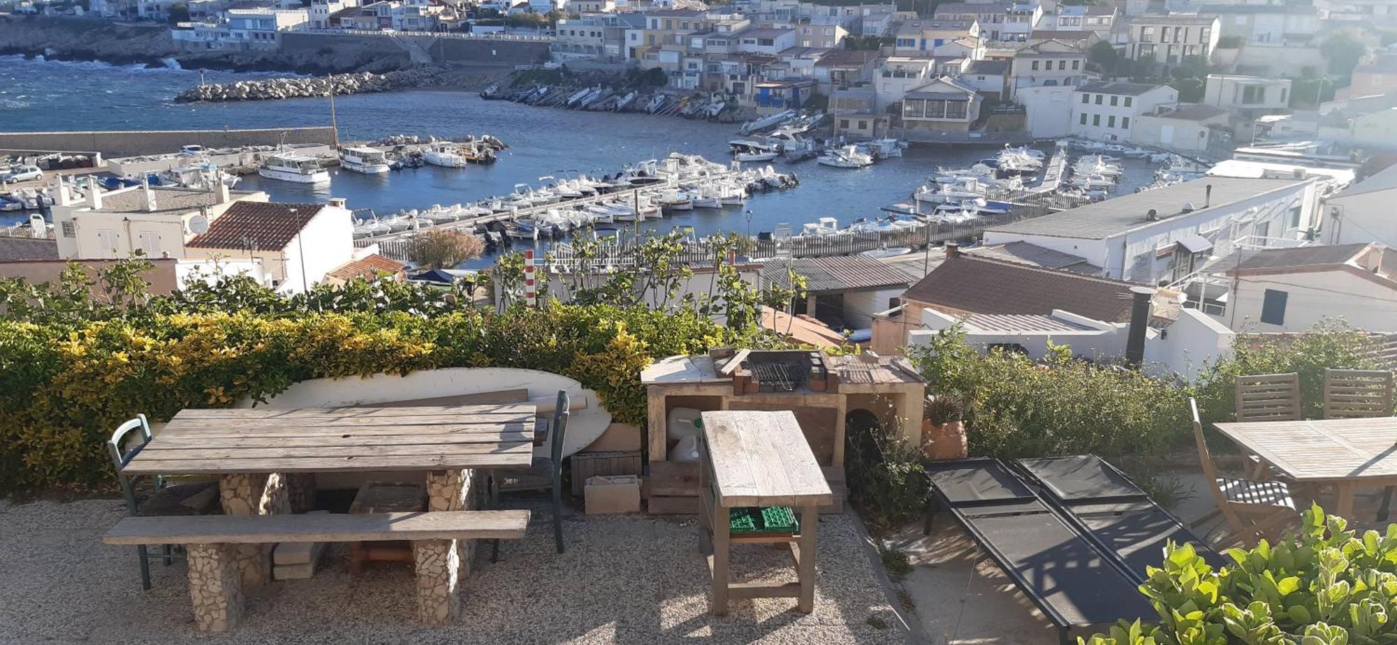 Cabanon Vue Mer Et Calanques Les Goudes Marseille Kültér fotó