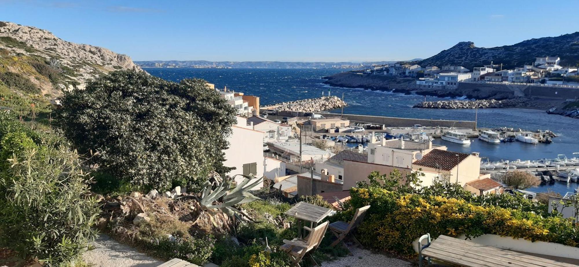 Cabanon Vue Mer Et Calanques Les Goudes Marseille Kültér fotó