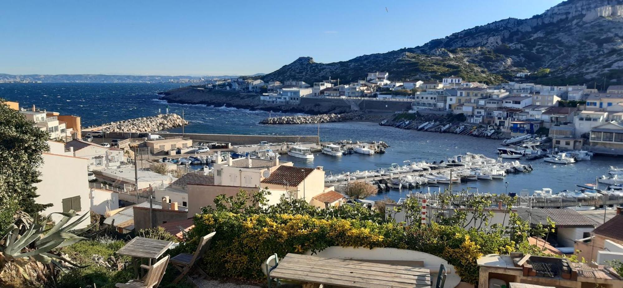 Cabanon Vue Mer Et Calanques Les Goudes Marseille Kültér fotó