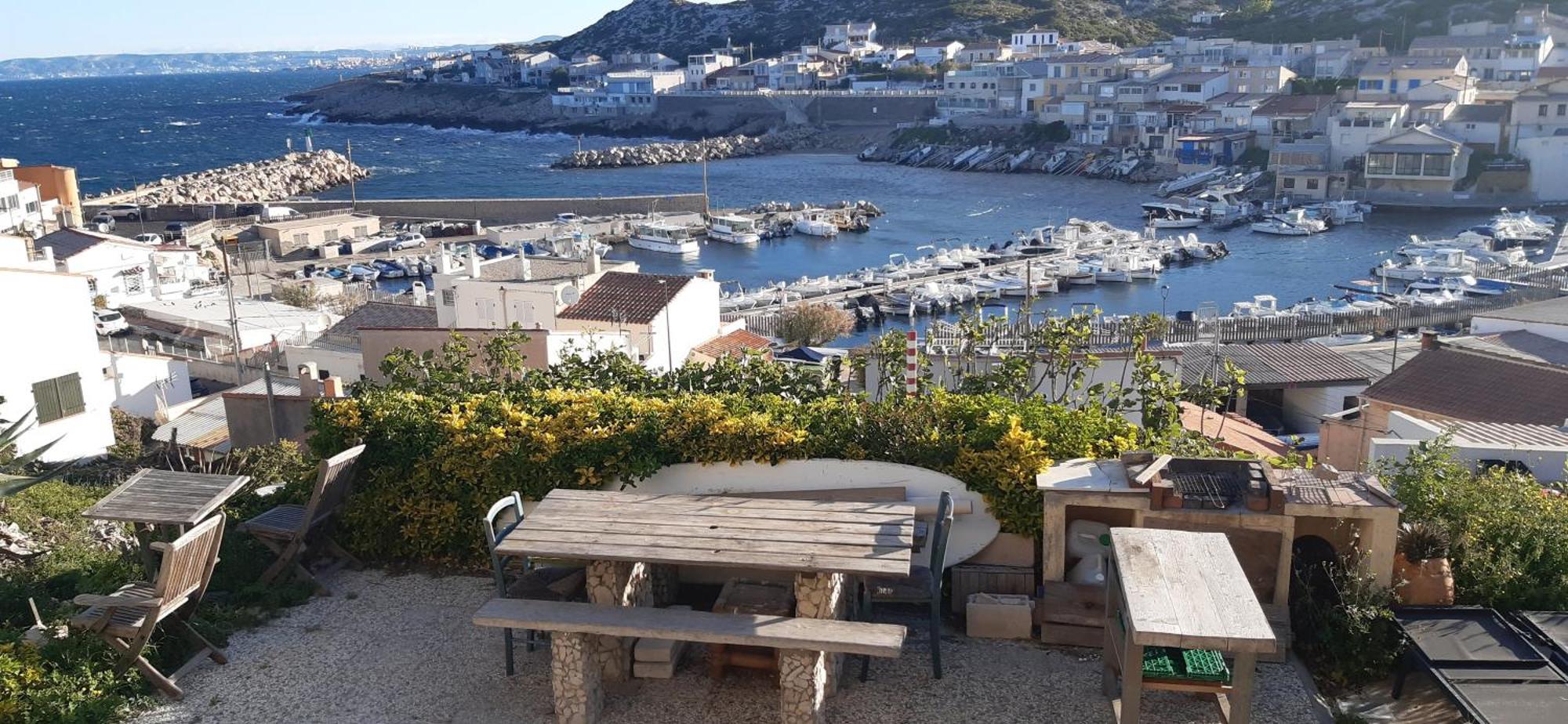 Cabanon Vue Mer Et Calanques Les Goudes Marseille Kültér fotó